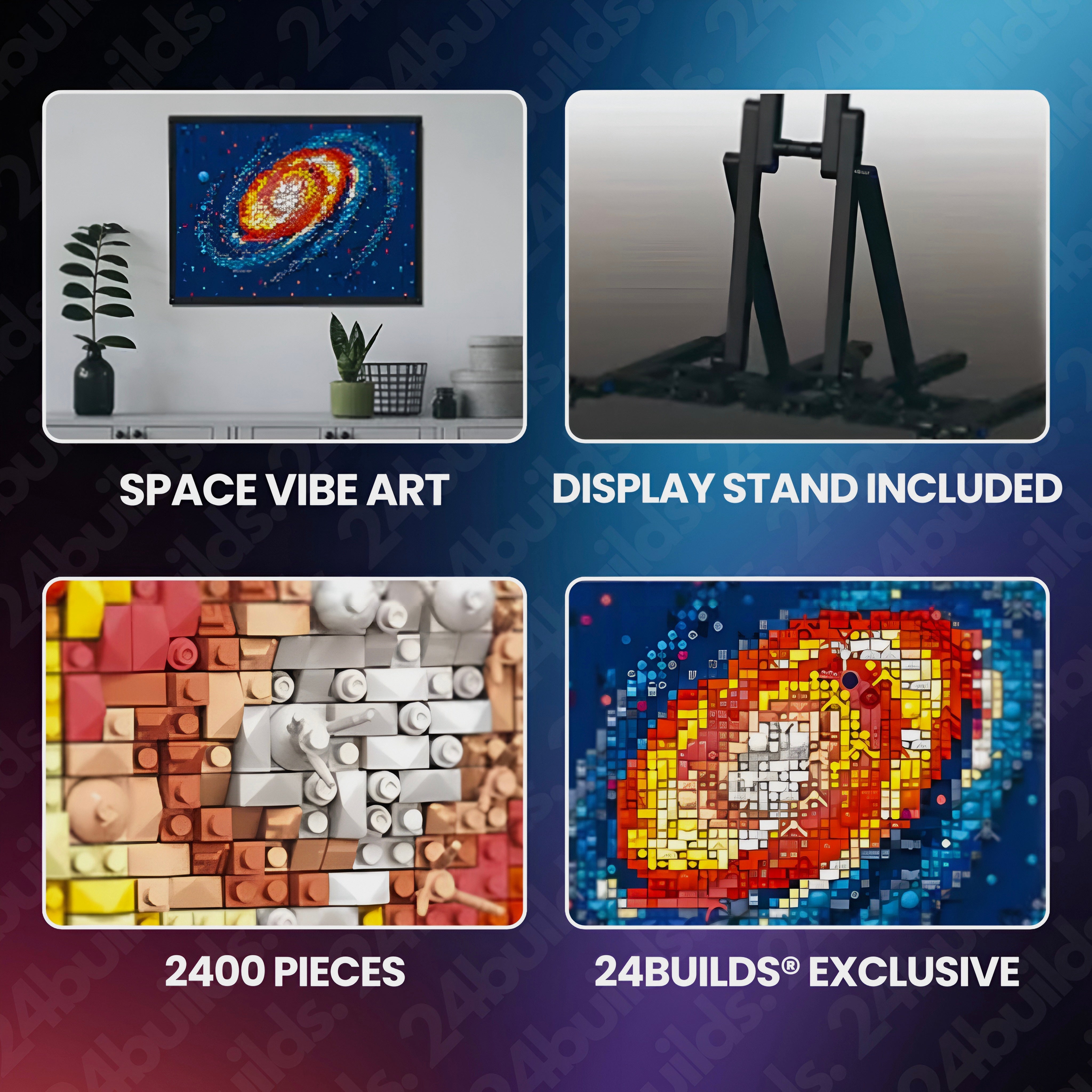 MILKY WAY BRICK ART | 2438PCS