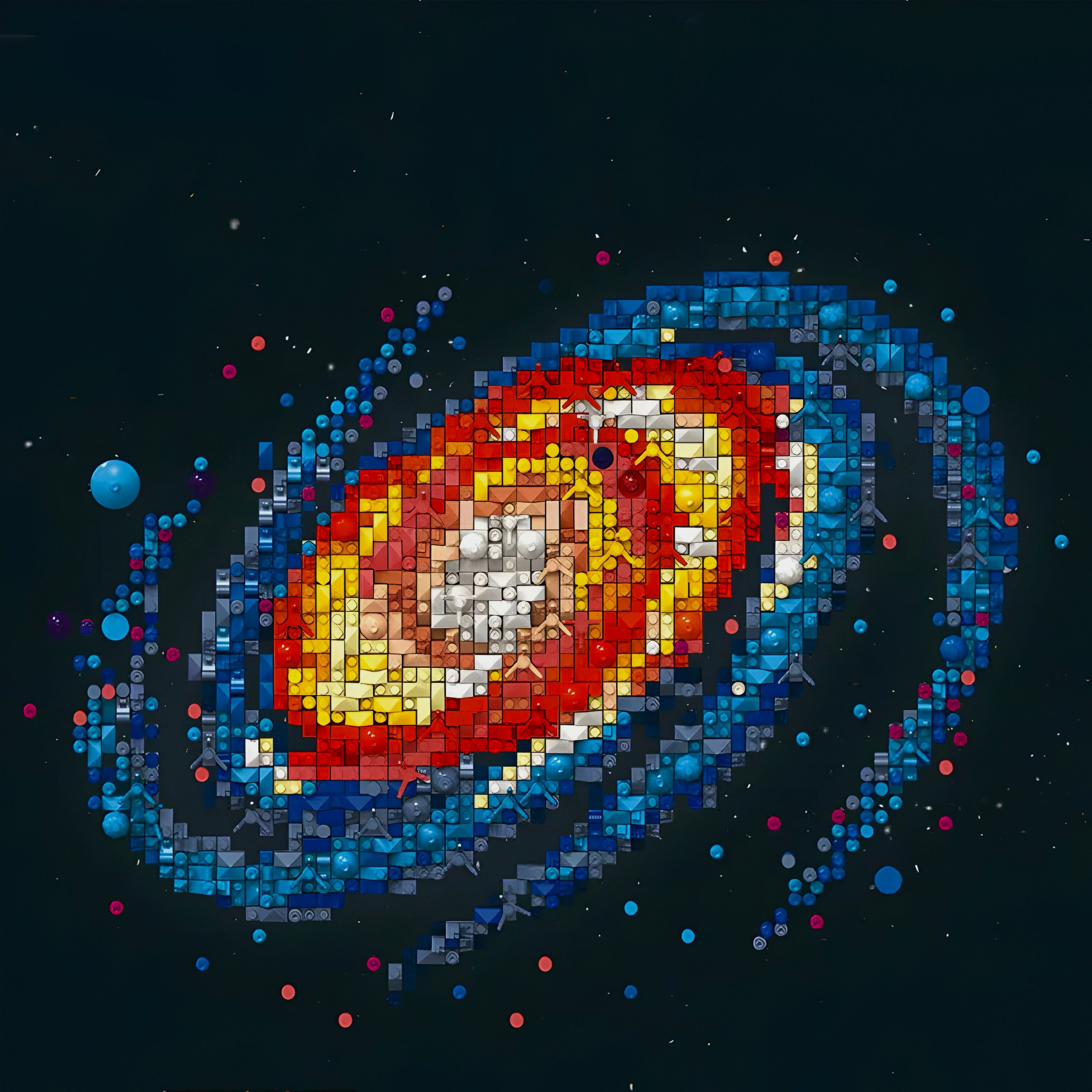 MILKY WAY BRICK ART | 2438PCS