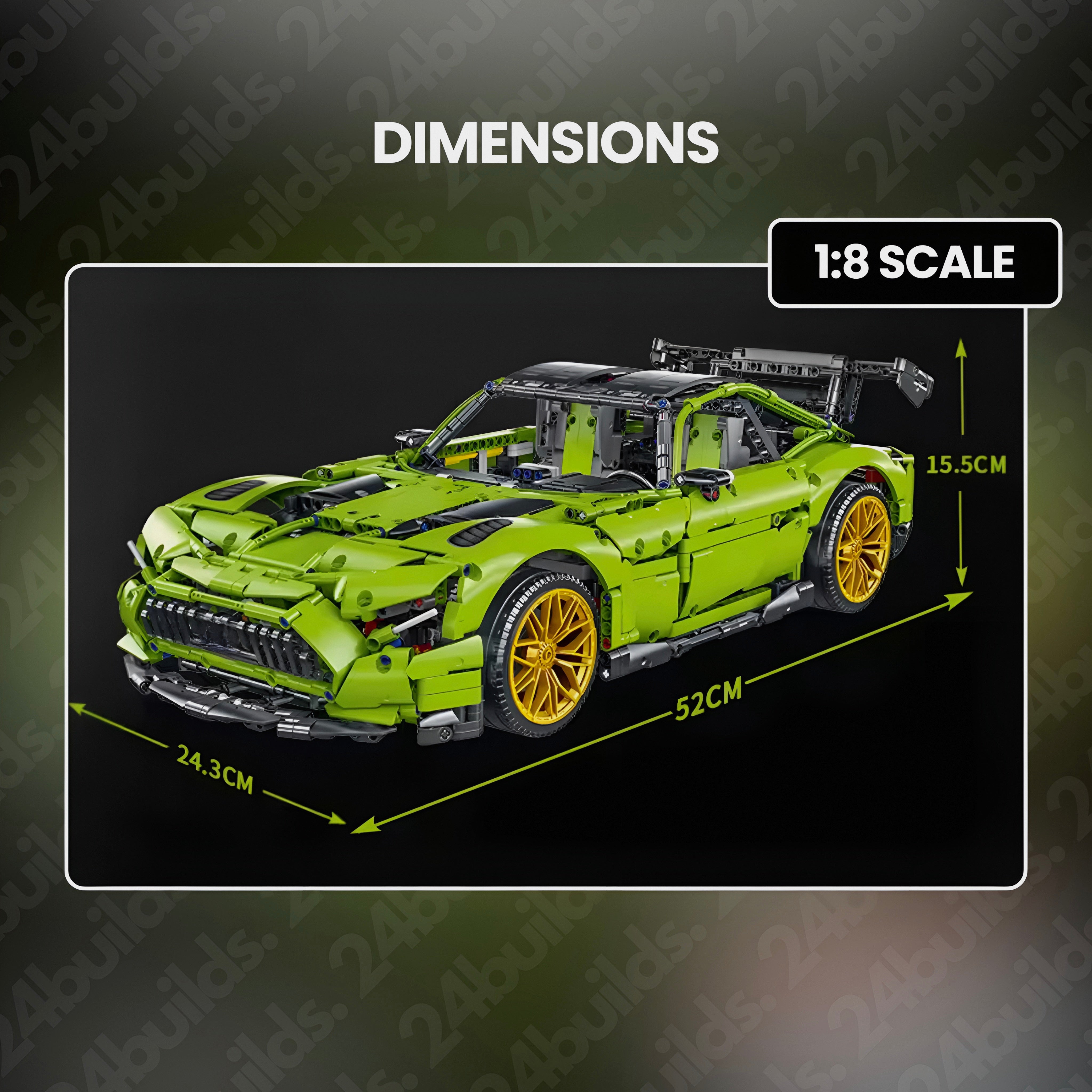 THE ULTIMATE GERMAN GT-R | 2898PCS