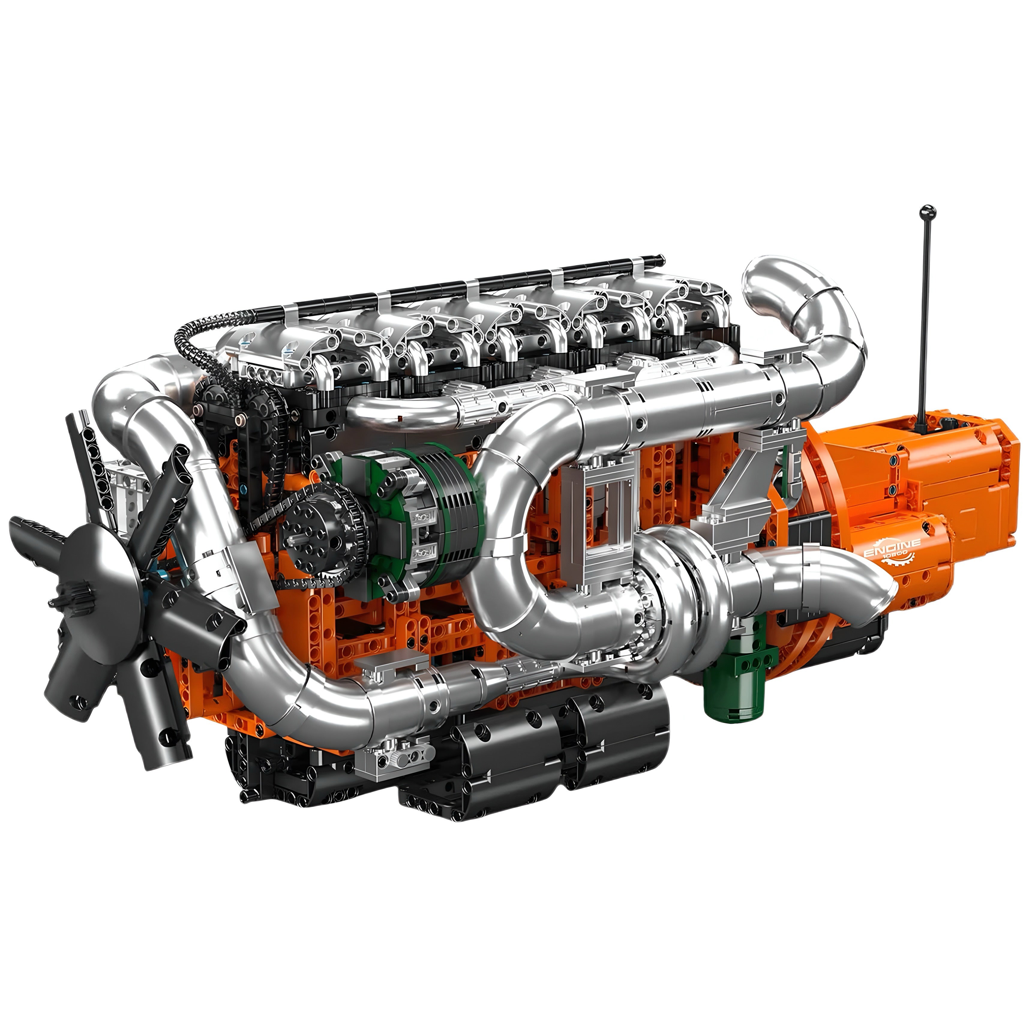 THE ULTIMATE INLINE-6 TRUCK ENGINE | 3236PCS