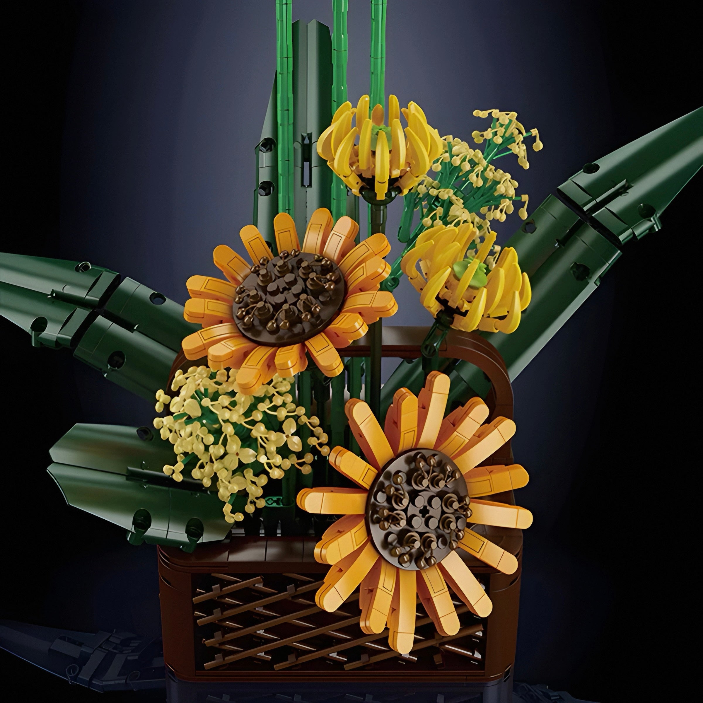 BIRD OF PARADISE & SUNFLOWERS | 1612PCS