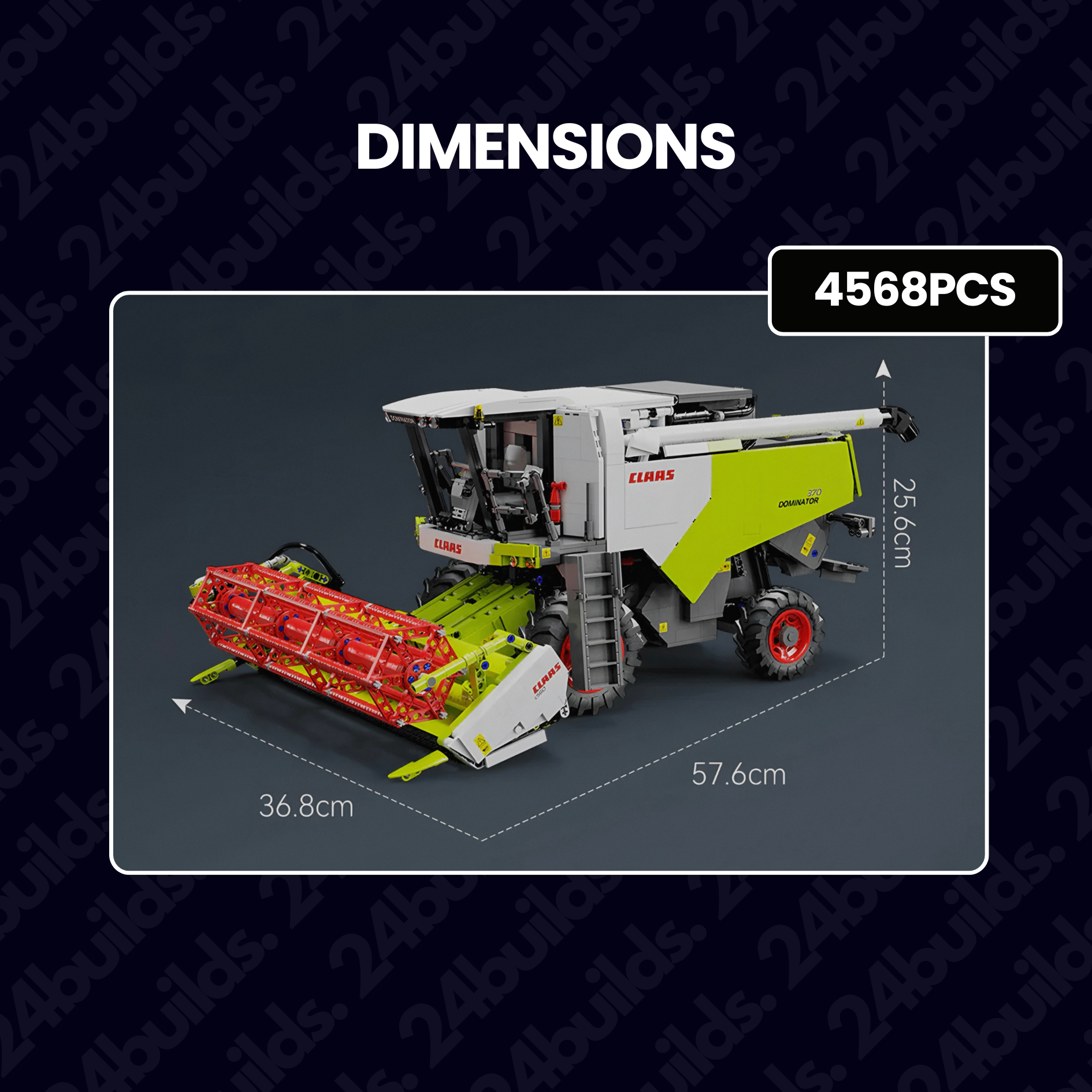THE ULTIMATE CLASS DOMINATOR 370 | 4568PCS