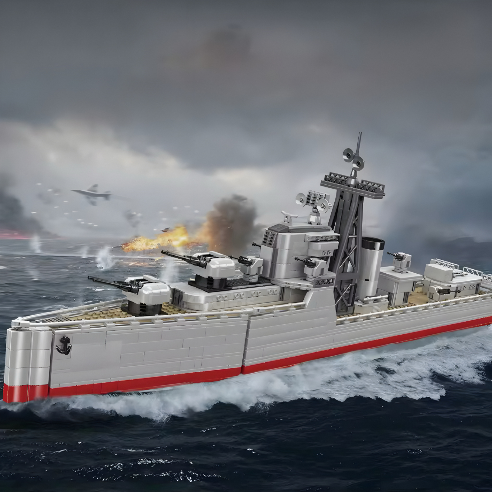 ATLANTIC-CLASS NAVAL DESTROYER | 1816PCS