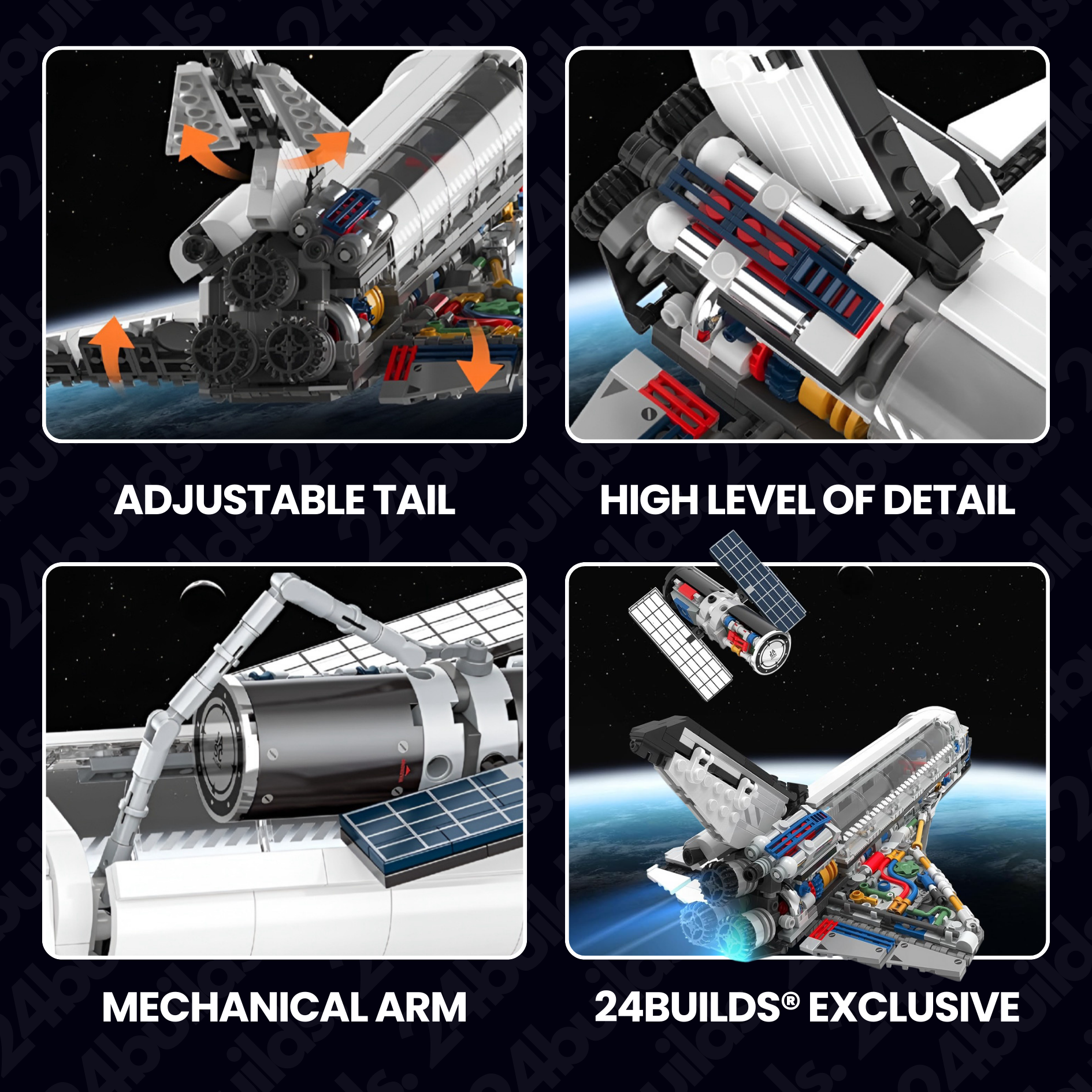 SPACE SHUTTLE DISCOVERY | 956PCS
